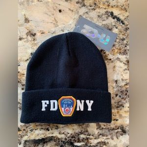 Fire Department New York - FDNY Black Beanie - $10 - New With Tags